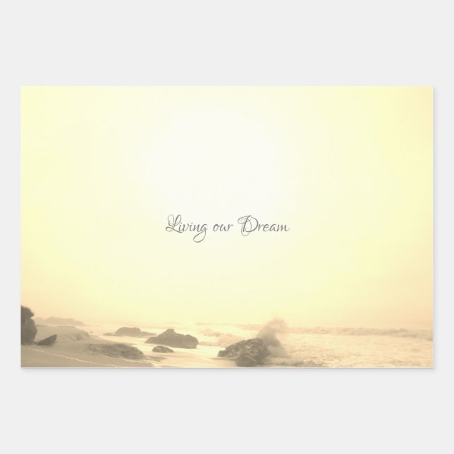 GIFT WRAP WEDDING ROMANCE DESIGN  (Front)