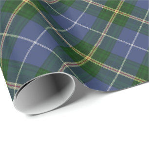 gift wrap Wrapping Paper blue Nova Scotia Tartan