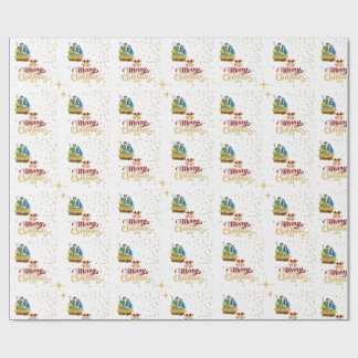 Gift Wrapper Christmas Nativity Scene Wrapping Paper