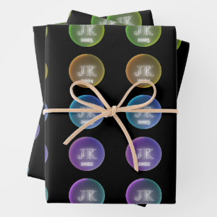 Gift Wrapping Five Years  Paper Sheet