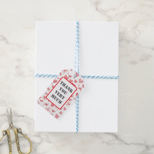 Gift Wrapping Label Tags (With Twine)