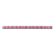 Gift Wrapping Pink Plaid Ribbon | One Owl Artist