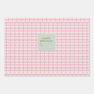 Gift wrapping supply  paper sheet