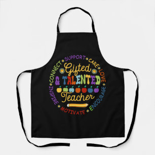 Gifted And Talented Teacher Appreciation Week Back Apron