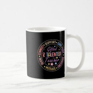 Gifted And Talented Teacher Back To School Retro G Coffee Mug