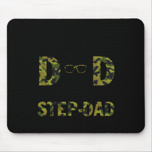 Gifted Me Two Titles Dad And Papa Fathers Day Mouse Pad