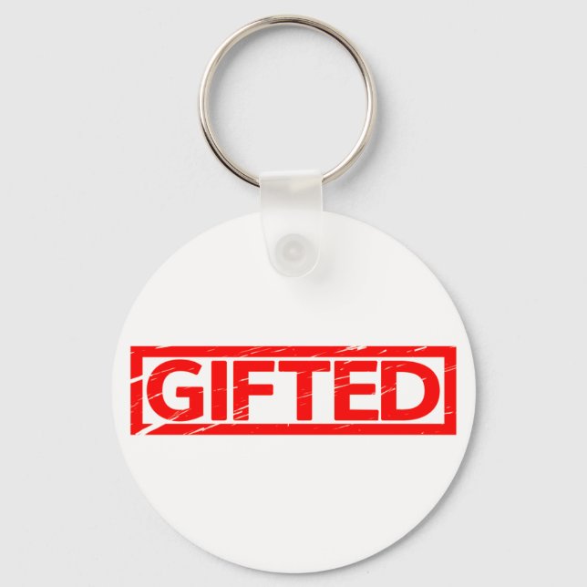 Gifted Stamp Key Ring (Front)