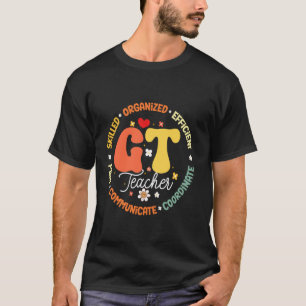 Gifted Talented GT Teacher Appreciation Week Back T-Shirt