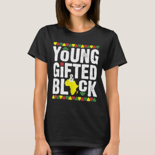 Gifted Young Black Dashiki African Pride History M T-Shirt