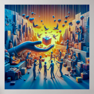 Gifts Aloft: The Flying Toolbox Poster