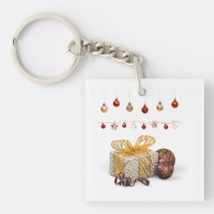 Gifts and Baubles Key Ring