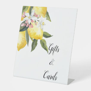 GIFTS AND CARDS BRIDAL SHOWER SIGN
