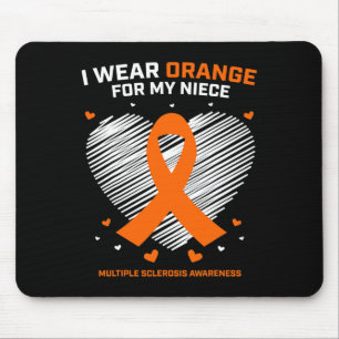 Gifts Apparel Clothing Niece Multiple Sclerosis Aw Mouse Pad