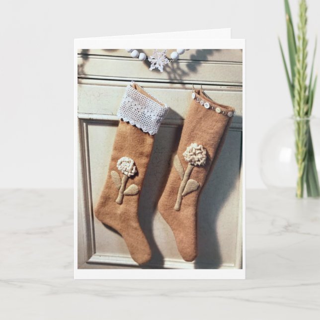 GIFTS ARE WRAPPED/TREE IS TRIMMED MERRY CHRISTMAS CARD (Front)