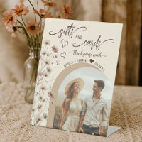 Gifts & Cards Boho Wildflowers & Photo Wedding