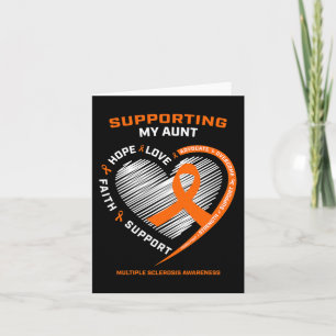 Gifts Clothing Products Aunt Ms Multiple Sclerosis Card