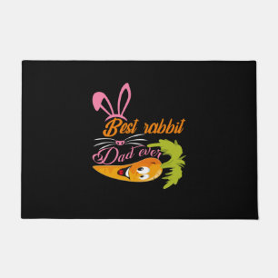 Gifts Dad   Best Rabbit Dad Ever Doormat