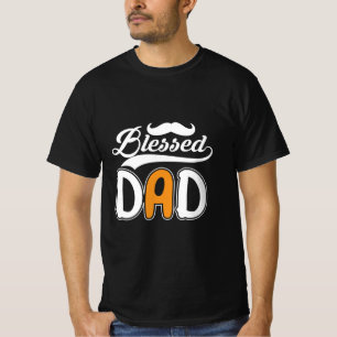 Gifts Dad Blessed Dad T-Shirt