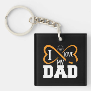 Gifts Dad I Love My Dad Key Ring