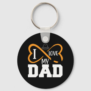 Gifts Dad I Love My Dad Key Ring