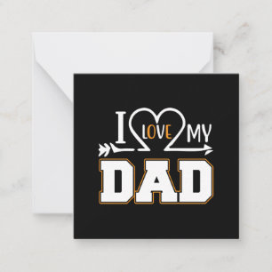 Gifts Dad   I Love My Father Card