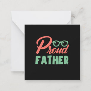 Gifts Dad Proud Father Card