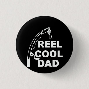 Gifts Dad   Reel Cool Dad 3 Cm Round Badge