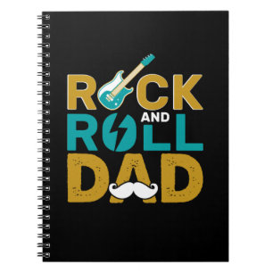 Gifts Dad   Rock And Roll Dad Notebook