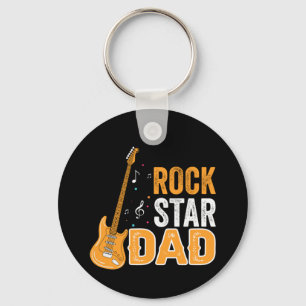 Gifts Dad Rock Star Dad Key Ring