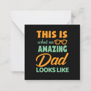 Gifts Dad   This Is An Amazing Dad Card
