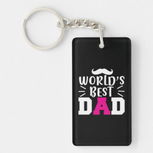 Gifts Dad   World's Best Dad Key Ring
