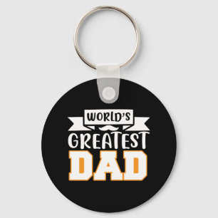 Gifts Dad World's Greatest Dad Key Ring