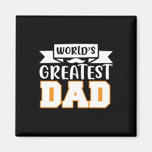 Gifts Dad World's Greatest Dad Magnet