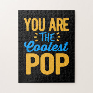 Gifts Dad You Are The Coolest Papa Jigsaw Puzzle