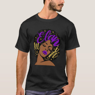 Gifts Ethnic Beauty Afro Diva Lips Black Girl Magi T-Shirt