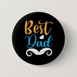 Gifts Father   Best Dad 6 Cm Round Badge