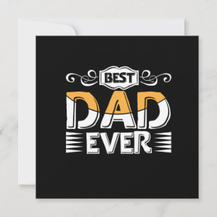 Gifts Father Best Dad Ever Holiday Card