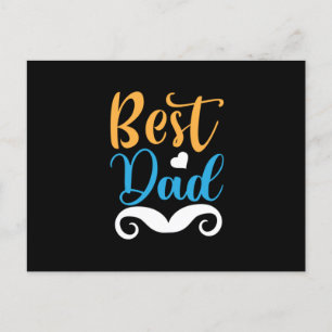 Gifts Father Best Dad Postcard