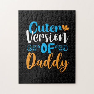 Gifts Father   Cuter Version Of Daddy Jigsaw Puzzle