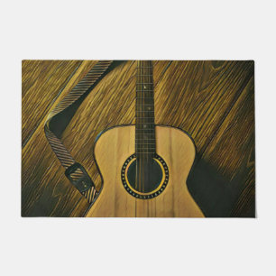 Gifts for a musician guitarist doormat