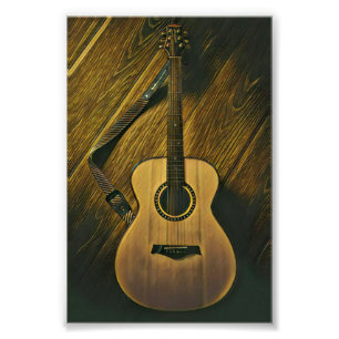 Gifts for a musician guitarist photo print
