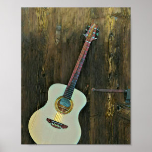 Gifts for a musician guitarist poster