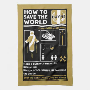 Gifts For Atheists Tea Towel