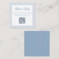 Gifts for Baby Boy Blue Online QR Code Registry