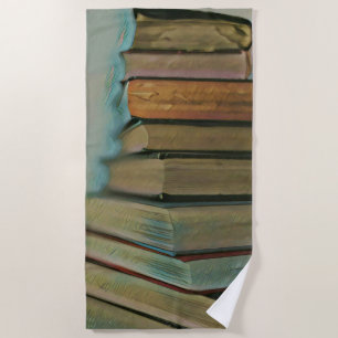 Gifts for book lovers beach towel