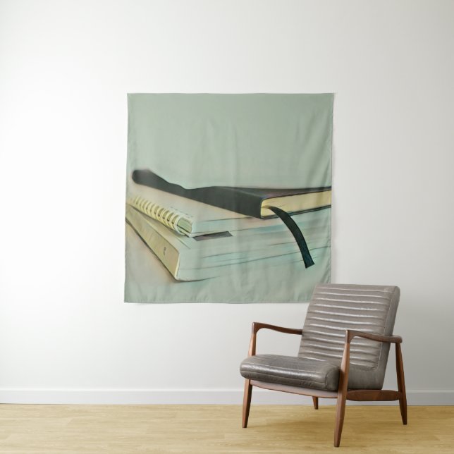 Gifts for bookworms tapestry (In Situ)
