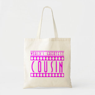 Gifts for Cousins : World's Greatest Cousin Tote Bag