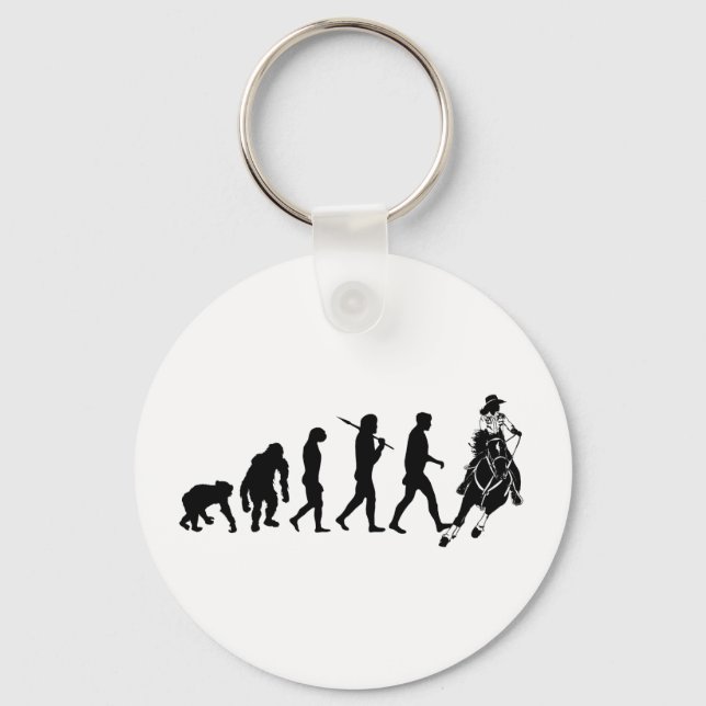 Gifts for cowgirls and ranchers key ring (Front)