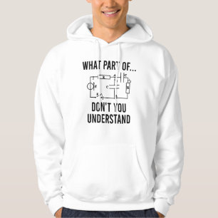 gifts for electrical engineer, gifts electricians hoodie