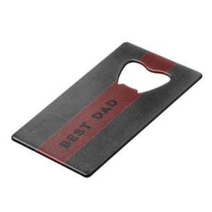 Gifts For Father Black & Red Vintage Leather